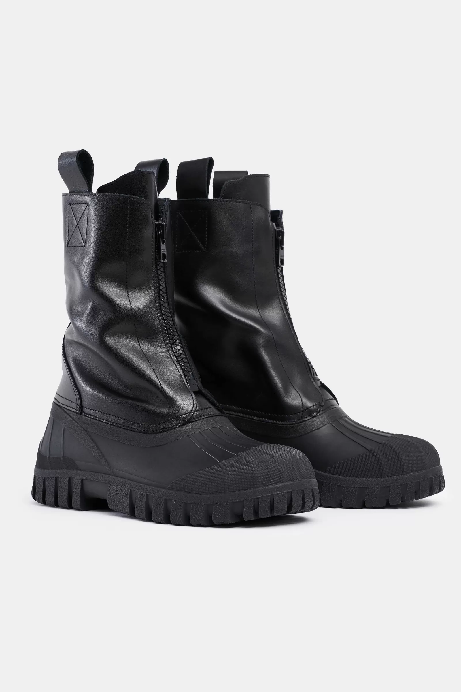 STUTTERHEIM Läderstövlar*Patrol Zip Boot Lader